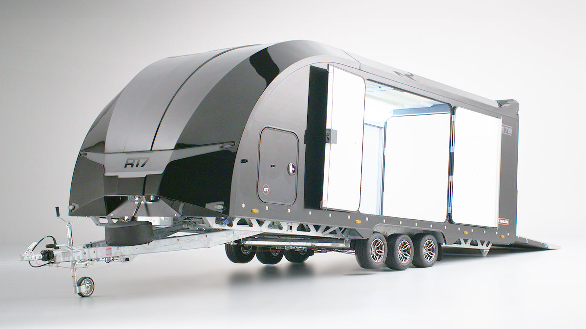 Rimorchio Porta Auto Chiuso Race Transporter 7