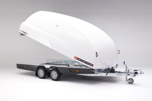 Rimorchio Porta Auto Chiuso Brian James Race Shuttle 2